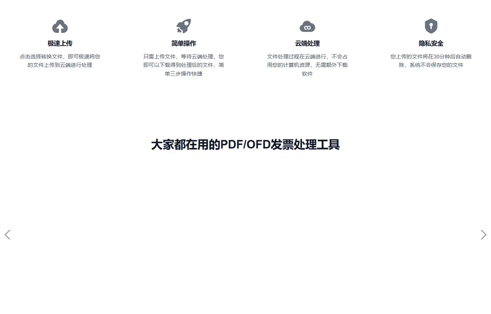 极速上传、简单操作、云端处理与隐私安全说明